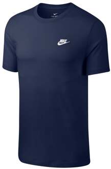 Nike Sportswear Club T-shirt Heren-Donkerblauw - M