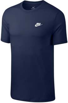 Nike Sportswear Club T-shirt Heren-Donkerblauw - XS,S,M,L,XL,XXL,3XL