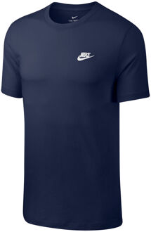 Nike Sportswear Club T-shirt Heren donkerblauw