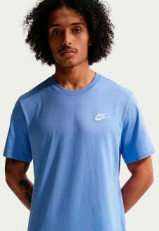 Nike Sportswear Club T-shirt Heren-lichtblauw, blauw