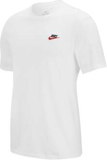 Nike Sportswear Club T-shirt Heren wit - XS,S,M,L,XL,XXL