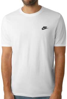 Nike Sportswear Club T-shirt Heren wit - XXL