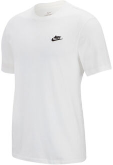 Nike Sportswear Club T-shirt Heren-Wit,Zwart - S,M,L,XXL