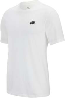 Nike Sportswear Club T-shirt Heren-Wit,Zwart - XS,S,M,L,XL,XXL,3XL
