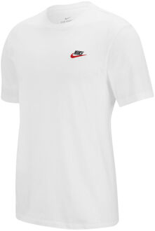 Nike Sportswear Club T-shirt Heren wit