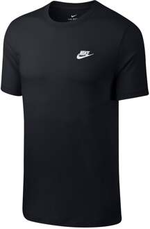 Nike Sportswear Club T-shirt Heren zwart - L
