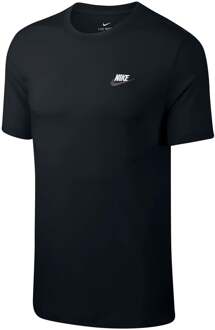 Nike Sportswear Club T-shirt Heren zwart - XS,S,M,L,XL,XXL,3XL