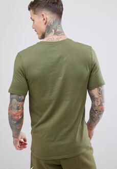 Nike Sportswear Club T-shirt voor heren in olijfgroen - M