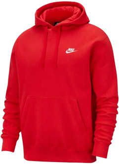 Nike sportswear club trui rood heren heren - L