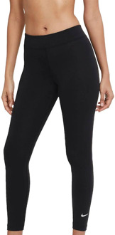 Nike sportswear essential 7/8 mid-rise legging zwart dames dames