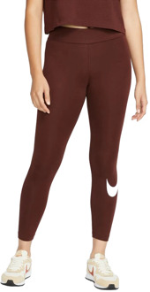 Nike sportswear essential mid-rise legging roze dames - XS