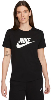 Nike Sportswear Essential Shirt Dames zwart - wit - M
