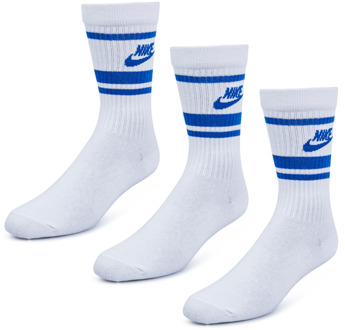 Nike Sportswear Essential Sportsokken Verpakking 3 Stuks wit - 42-46