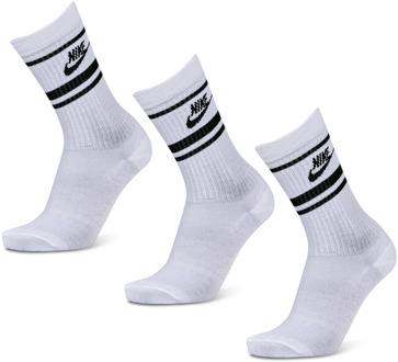 Nike Sportswear Everyday Essential Tennissokken Verpakking 3 Stuks-Wit,Zwart - 38-42