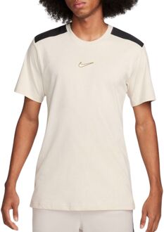 Nike Sportswear Graphic Shirt Heren beige - zwart - M