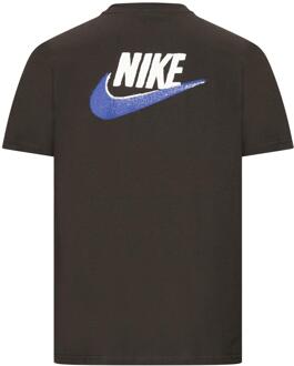 Nike Sportswear Heren Standaard Issue T-Shirt Donker Rookgrijs - 2XL