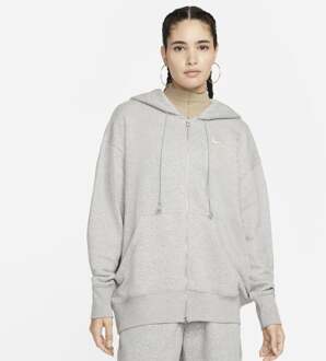 Nike Sportswear Hoodies Dames - Grijs - Maat 36 - Katoengeweven Grey