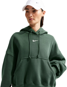 Nike Sportswear Hoodies Dames - Groen - Maat 34 - Katoen Jersey Green