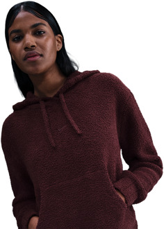 Nike Sportswear Hoodies Dames - Rood - Maat 40 - Katoen Jersey Red