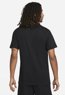 Nike Sportswear hybride T-shirt voor heren in zwart - maat L