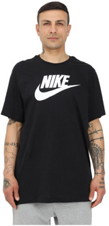 Nike Sportswear Icon Futura Tee zwart - wit - XS
