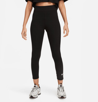 Nike Sportswear Leggings Dames - Zwart - Maat L - Katoen Jersey Black
