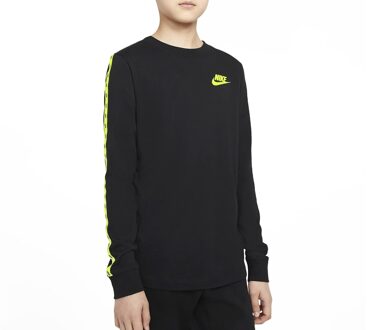 Nike Sportswear Longsleeve - T-shirt Lange Mouwen Zwart - 128 - 140
