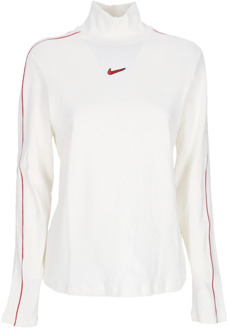 Nike Sportswear Longsleeve Top Streetwear Nike , White , Dames - L,M,S