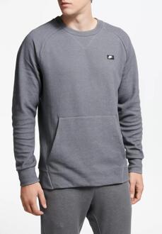 Nike Sportswear Optic Heren Fleece Crew Tracksuit in Grijs