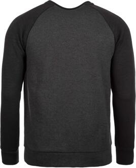 Nike Sportswear Optic Heren Fleece Crew Trainingspak in Zwart - maat