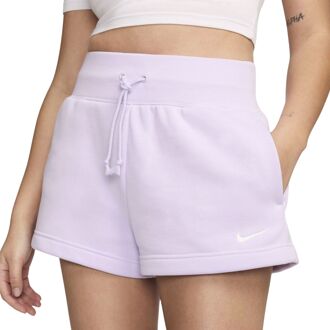 Nike Sportswear Phoenix Fleece Short Dames paars - L