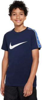 Nike Sportswear repeat t-shirt Blauw - 152