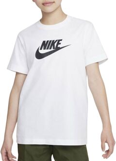 Nike Sportswear Shirt Junior wit - zwart - S-128/140