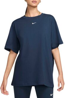 Nike Sportswear sportshirt dames Donkerblauw - 38/M