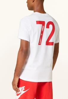 Nike Sportswear Standard Issue Heren T-shirt in wit - L