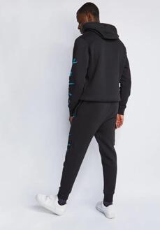 Nike Sportswear Standard Issue Hooded Tracksuit in Zwart - maat