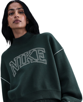 Nike Sportswear Sweatshirts Dames - Groen - Maat 34 - Katoen Jersey Green