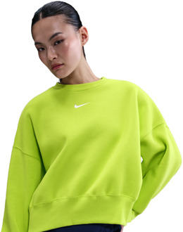 Nike Sportswear Sweatshirts Dames - Groen - Maat 38 - Katoen Jersey Green
