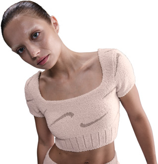 Nike Sportswear Sweatshirts Dames - Rood - Maat 44 - Katoen Jersey Red