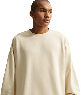 Nike Sportswear Sweatshirts Heren - Bruin - Maat M - Katoen Jersey Brown