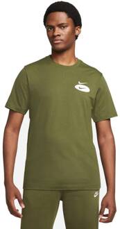Nike Sportswear Swoosh League Sportshirt Heren 2XL Donkergroen