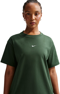 Nike Sportswear T-shirts Dames - Groen - Maat 40 - Katoen Jersey Green