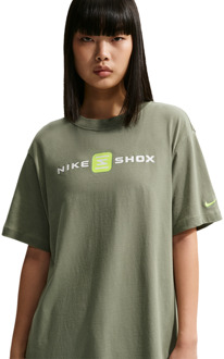 Nike Sportswear T-shirts Dames - Groen - Maat 42 - Katoen Jersey Green
