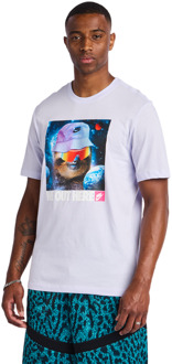 Nike Sportswear T-shirts Heren - Paars - Maat L Purple