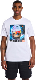 Nike Sportswear T-shirts Heren - Wit - Maat S White