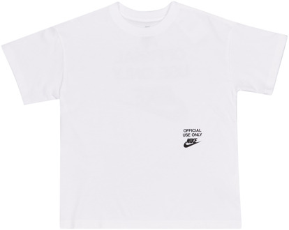 Nike Sportswear T-shirts Kinder - Wit - Maat 147 - 158 CM White
