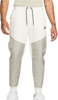 Nike Sportswear Tech Fleece Joggingbroek Heren wit - licht grijs - XL
