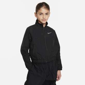 Nike Sportswear Windrunner - Basisschool Jackets Black - 128 - 137 CM