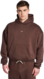 Nike Standard Issue Hoodies Heren - Bruin - Maat M - Katoen Fleece Brown