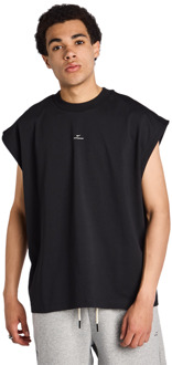 Nike Standard Issue Vesten Heren - Zwart - Maat S - Katoen Jersey Black